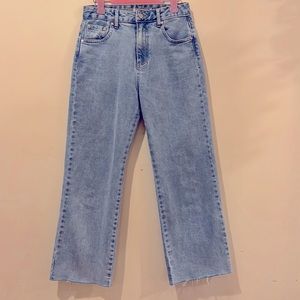 tractor jeans, wide leg
